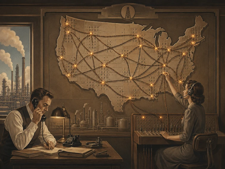 Mills Mainline Network visualization